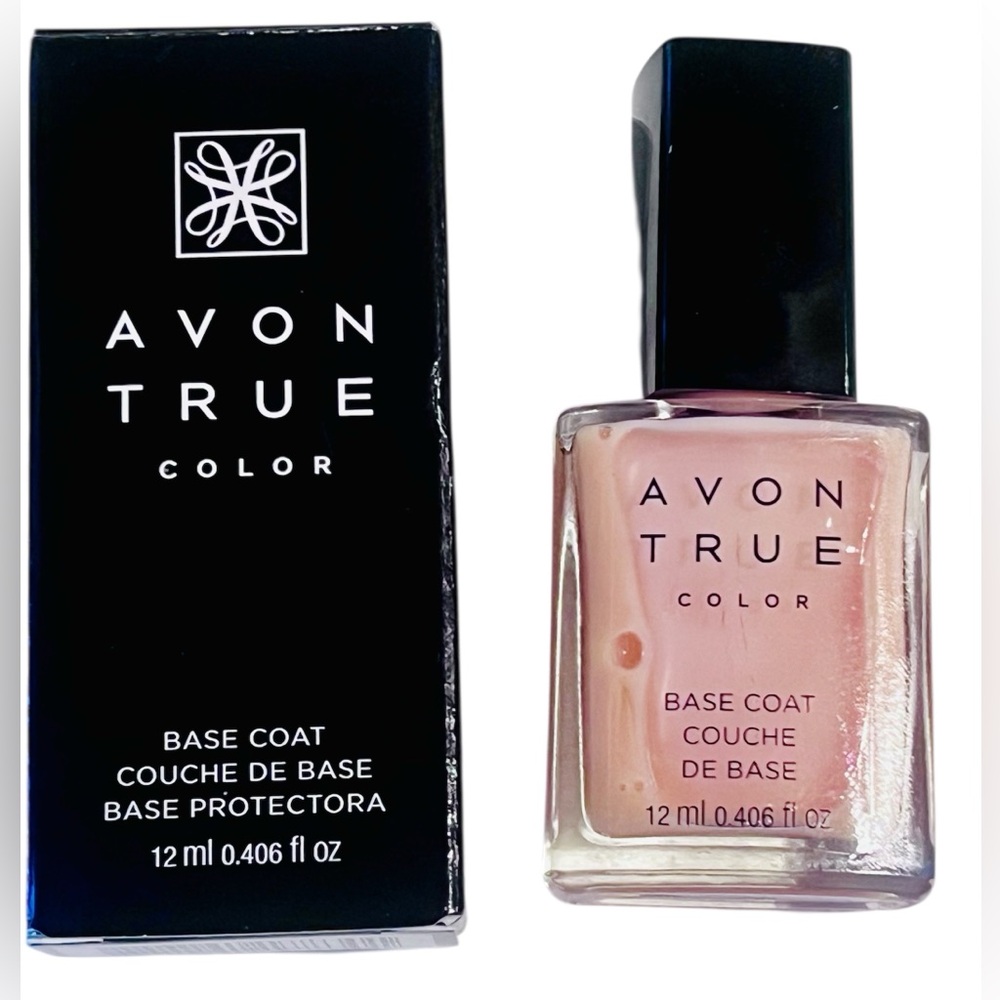 Avon True Color Base Coat Developed For Ridge Filling Manicure Nail Polish Prep